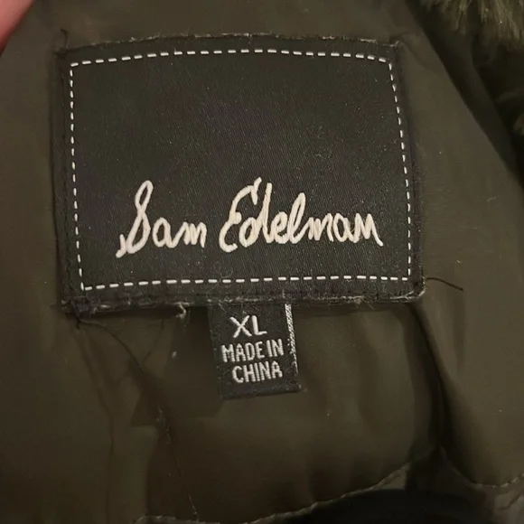 Sam Edelman waterproof army green jacket - Picture 9 of 11